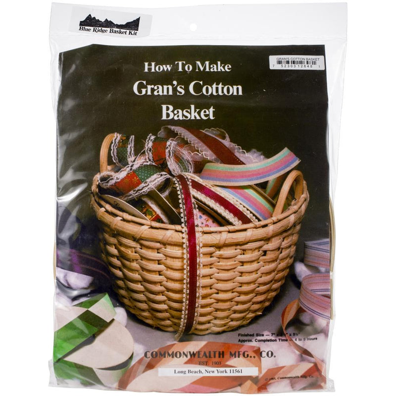 Gran's Cotton Basket Kit Kit Blue Ridge Basket Kits