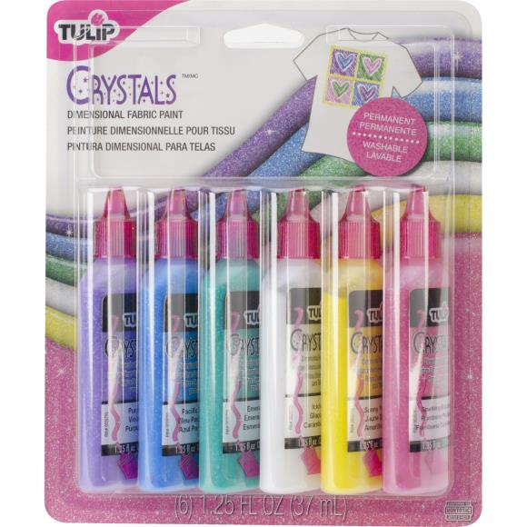 Dimensional Fabric Paint - Crystals Paint Tulip