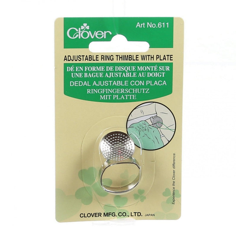 Adjustable Ring Thimble with Plate Clover