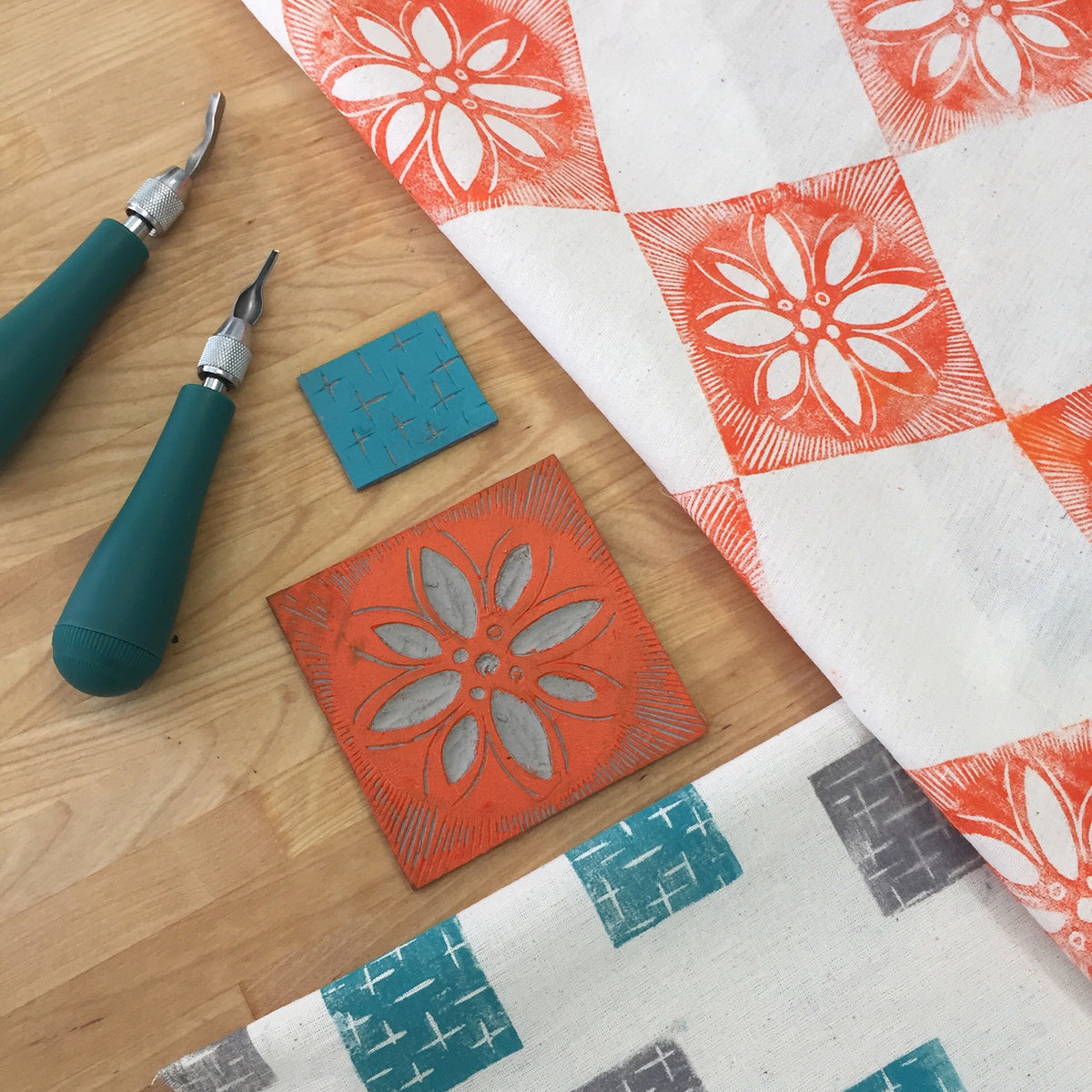 Block Printing 101 Past Workshop Brooklyn Craft Company