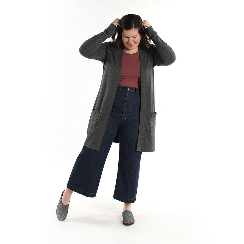 VIRTUAL WORKSHOP: Sew a Blackwood Cardigan Past Workshop Brooklyn Craft Company