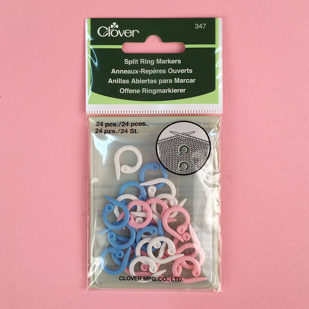 Split Ring Markers Clover