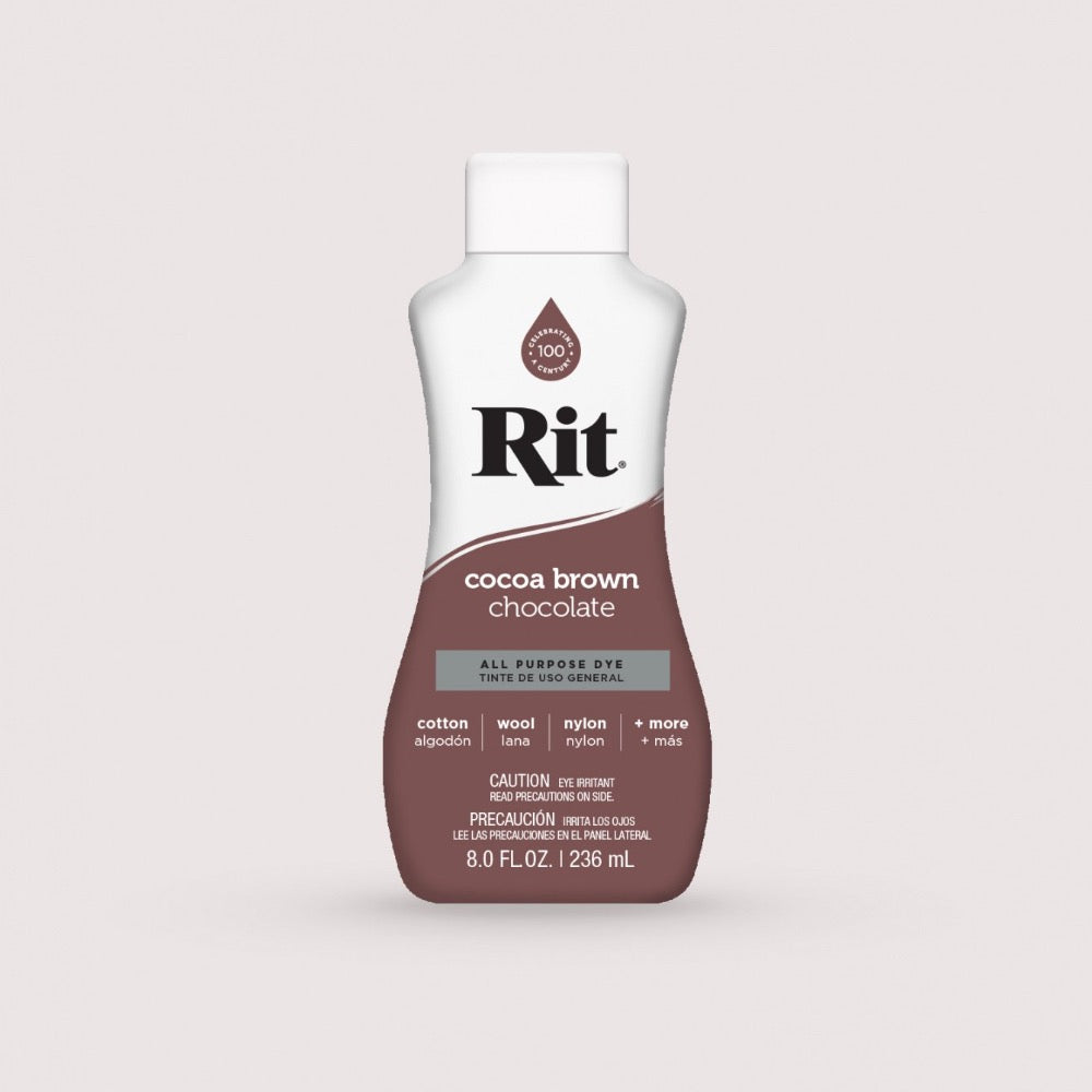 Rit Dye Liquid Dye RIT Cocoa Brown Rit