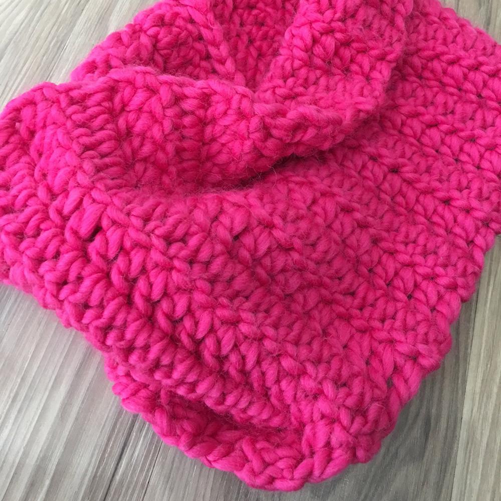 VIRTUAL WORKSHOP: Crochet 101 (Chunky Cowl) Past Workshop Brooklyn Craft Company