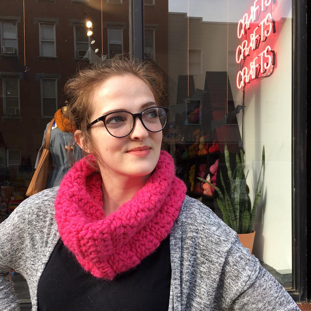 FREE! Crazy-Easy Crochet Cowl Pattern Pattern Brooklyn Craft Company