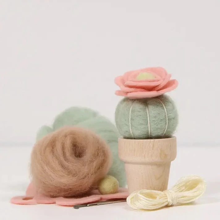 Desert Rose Needle Felting Kit Kit Benzie Design