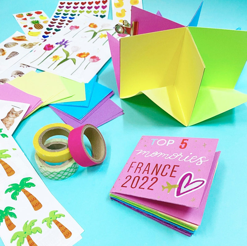 CRAFTY HOUR: Mini Summer Scrapbook Past Workshop Brooklyn Craft Company