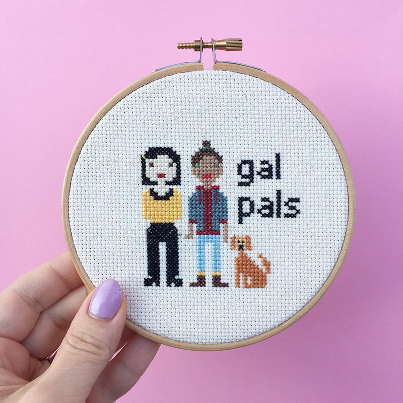 Cross Stitch Portraits Workshop Brooklyn Craft Company