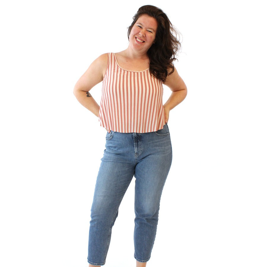 Sewing with Knits: Luna Tank Workshop Brooklyn Craft Company