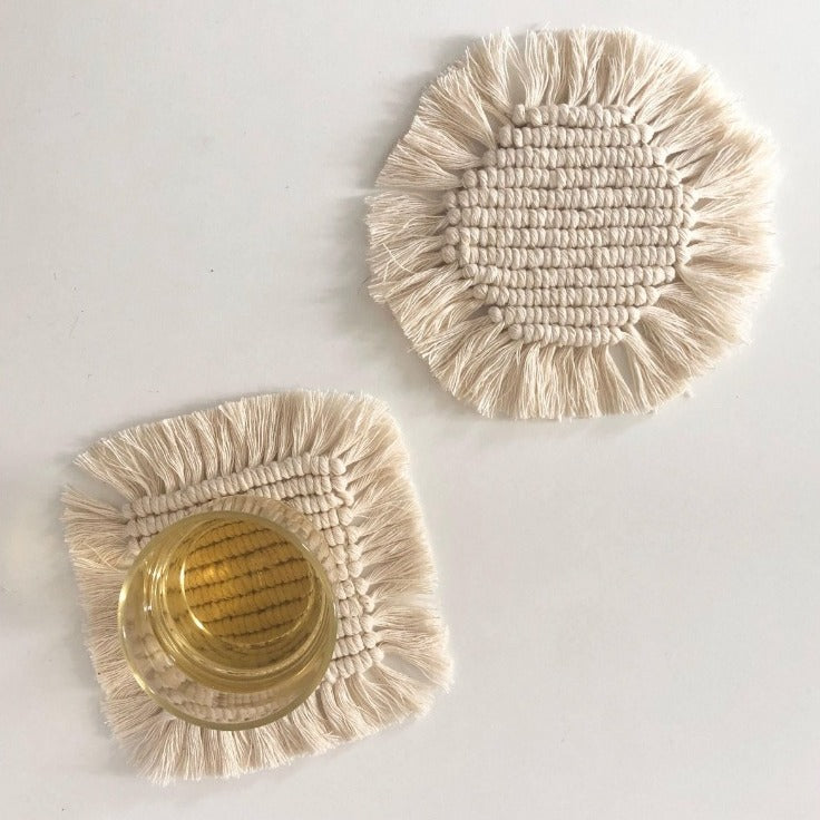 VIRTUAL WORKSHOP: Macramé Coasters Past Workshop Brooklyn Craft Company