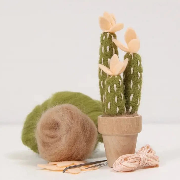 Peaches Mojave Needle Felting Kit Kit Benzie Design