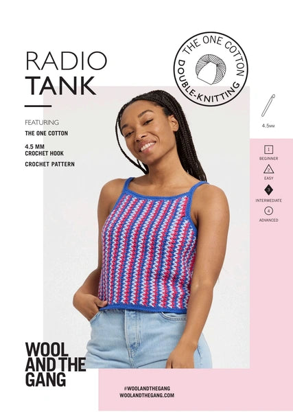 Radio tank crochet pattern