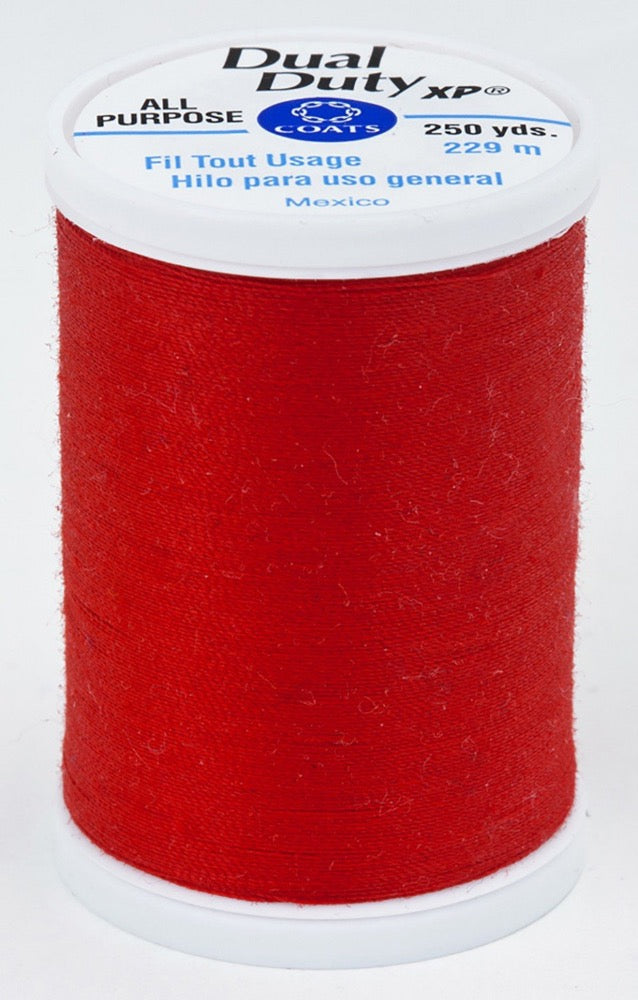 Dual Duty XP All Purpose Thread #2500 Tomato Thread Coats & Clark