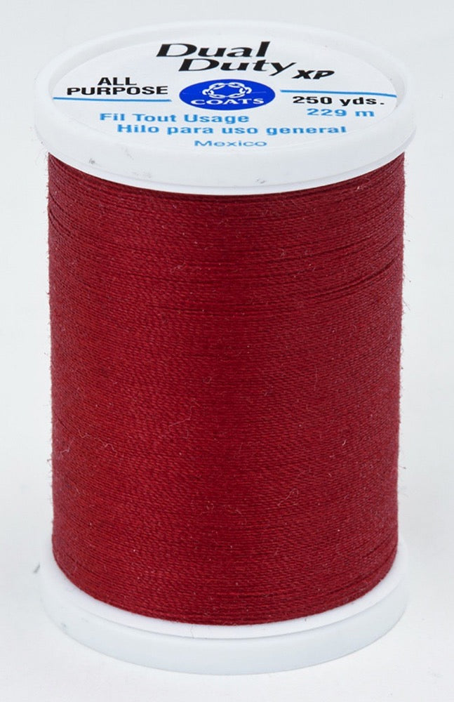 Dual Duty XP All Purpose Thread #2680 Red Cherry Thread Coats & Clark