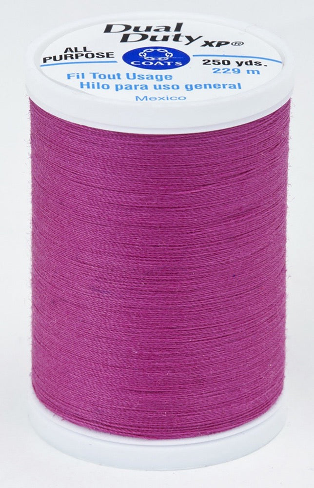 Dual Duty XP All Purpose Thread #3050 Magenta Thread Coats & Clark