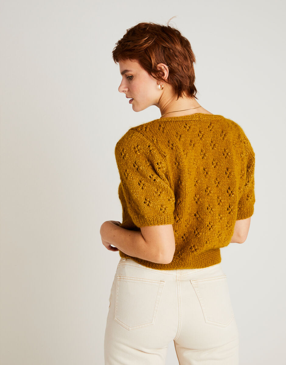 Tempo Cardigan back in bronzed olive