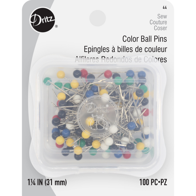 Color Ball Pins Dritz