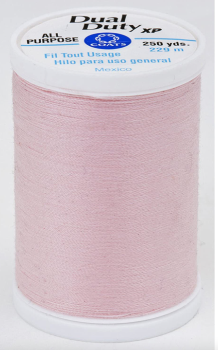 Dual Duty XP All Purpose Thread #1180 Light Pink Thread Coats & Clark